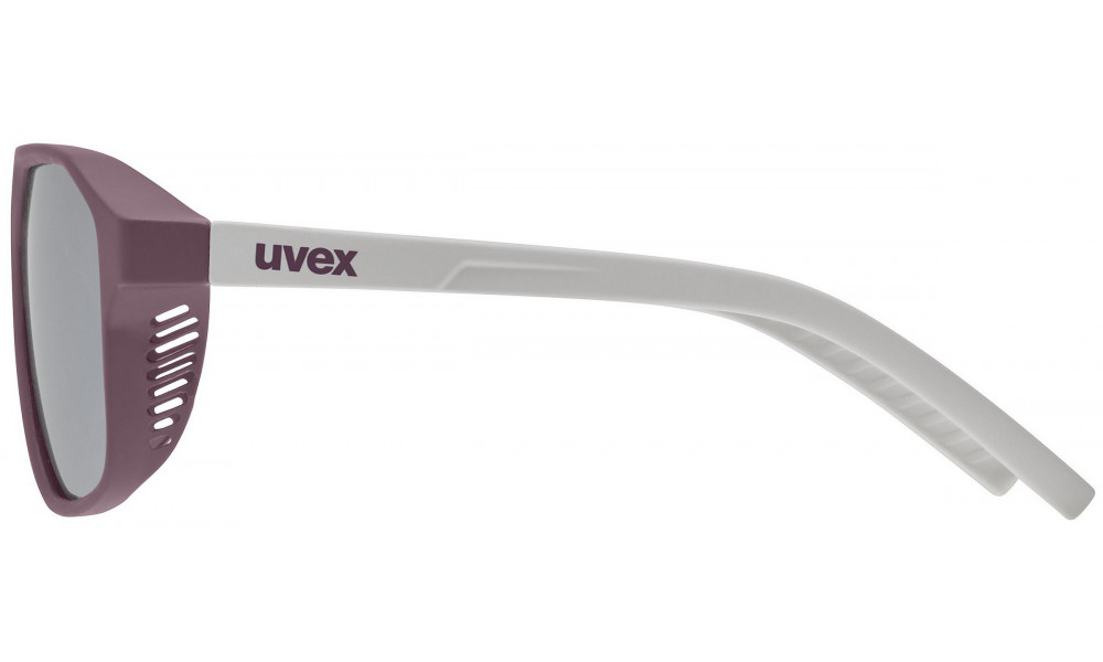 Lasit Uvex cosmic cranberry-grey matt / mirror silver - 2