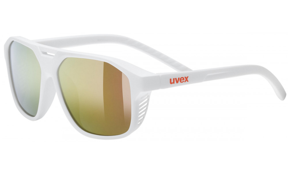 Lasit Uvex cosmic white matt / mirror red - 1