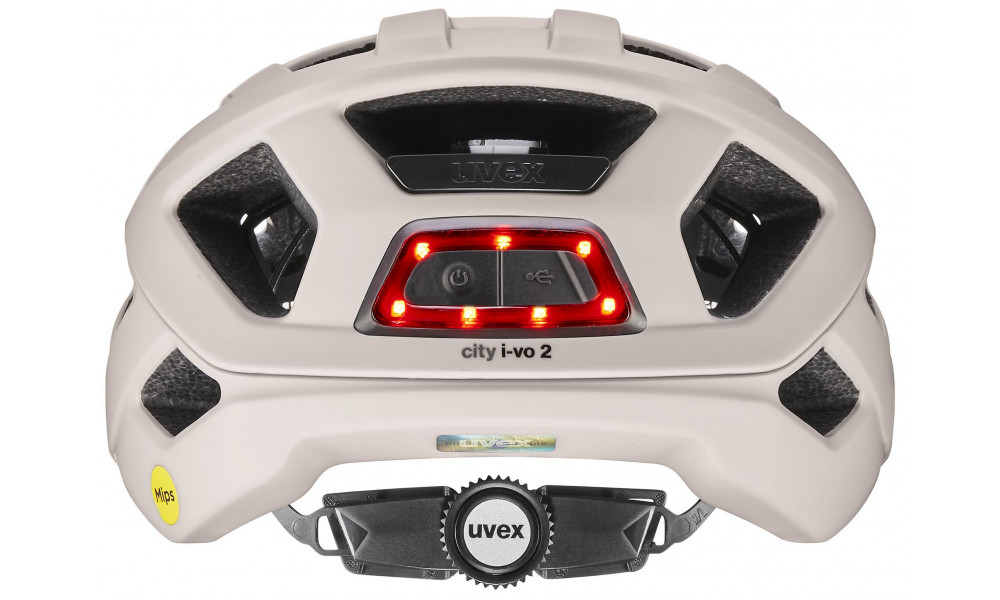 Kypärä Uvex city i-vo 2 MIPS warm grey matt - 4