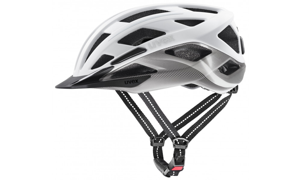 Kypärä Uvex city i-vo 2 white silver matt - 1