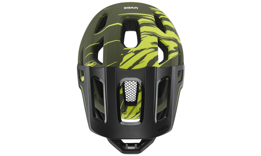 Kypärä Uvex react jr fullface dark olive matt - 6