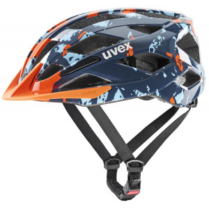Kypärä Uvex air wing 2 papaya-bubble blue