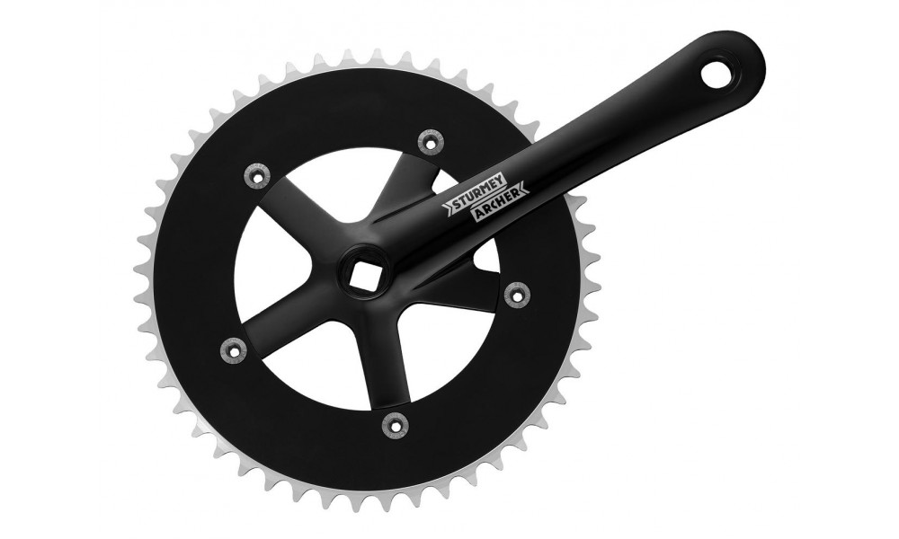 Kampisarja Sturmey-Archer 170mm 1-speed black 