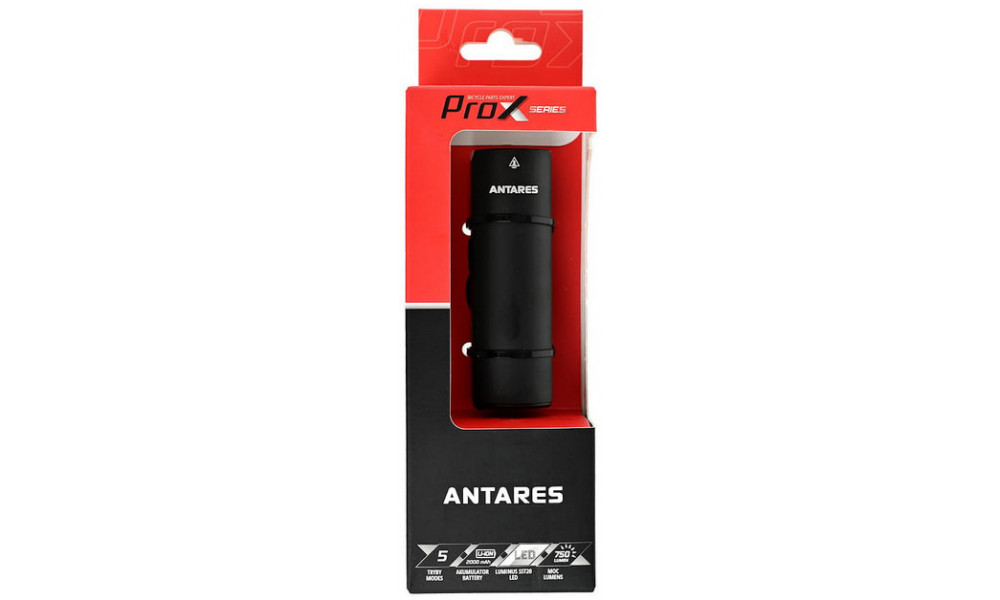 Etuvalo ProX Antares 750Lm Safe+Memory USB - 5