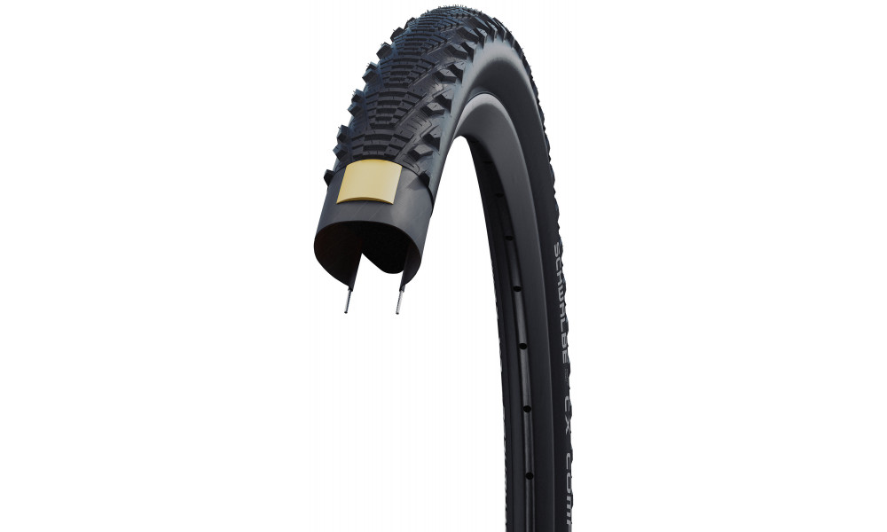 Rengas 26" Schwalbe CX Comp HS 369 Active Wired 50-559 / 26x2.00 Black - 2