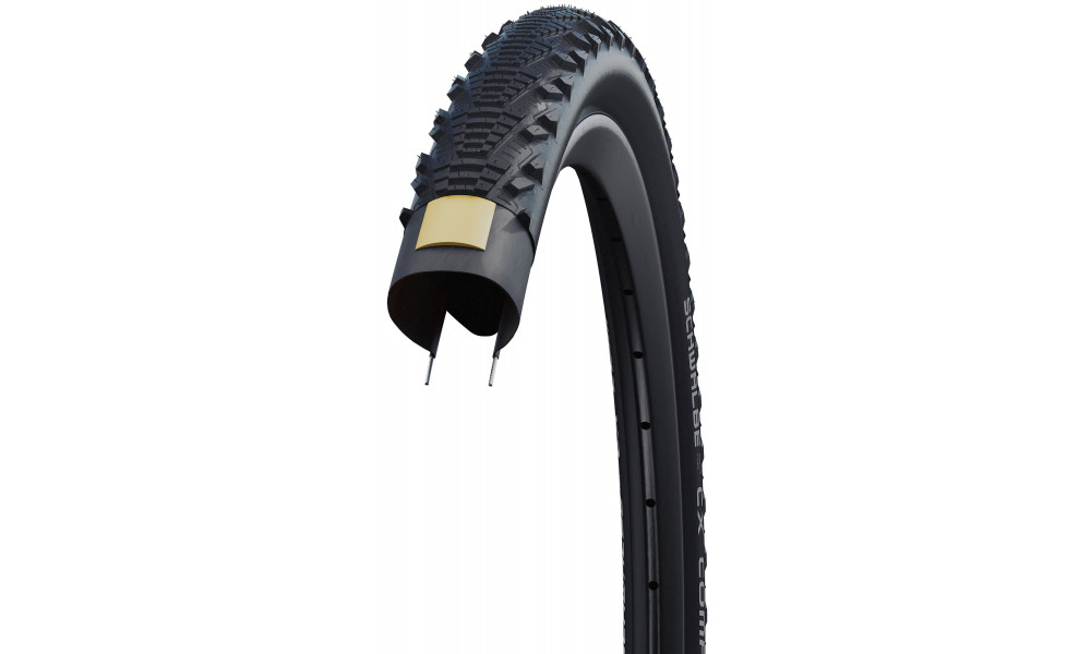 Rengas 28" Schwalbe CX Comp HS 369 Active Wired 35-622 / 28x1.35 Black - 3