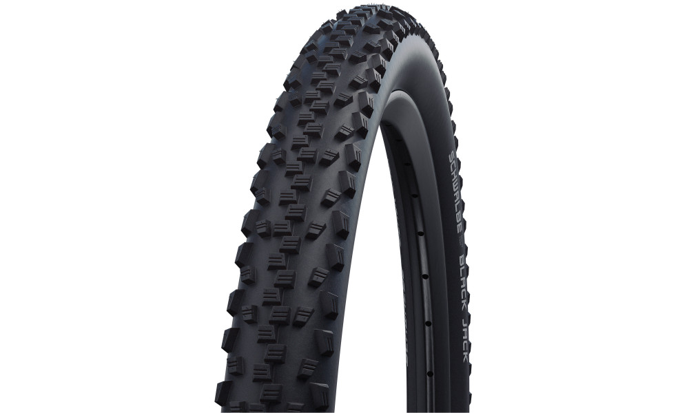 Rengas 26" Schwalbe Black Jack HS 407 Active Wired 50-559 / 26x2.00 Black - 1