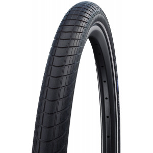 Rengas 12" Schwalbe Big Apple HS 430 Active Wired 50-203 Black-Reflex
