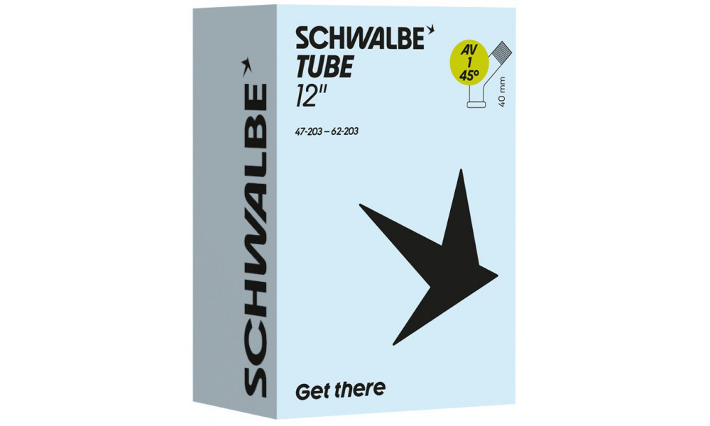 Sisäkumi 12" Schwalbe AV1 45° 40mm (47/62-203) - 1