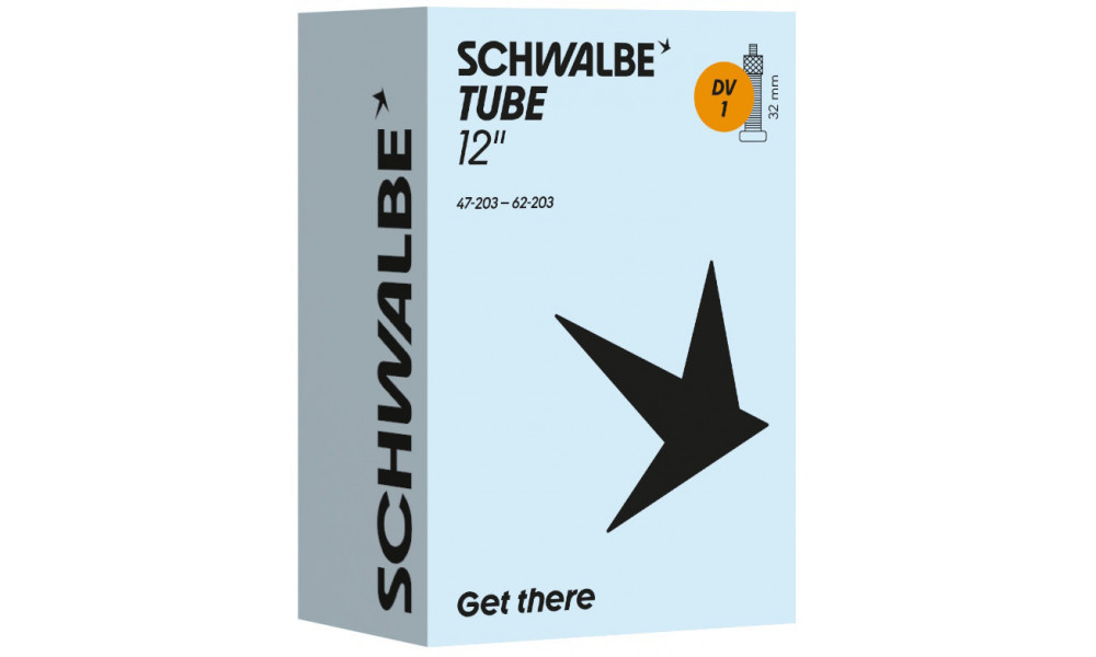 Sisäkumi 12" Schwalbe DV1 32mm (47/62-203) 