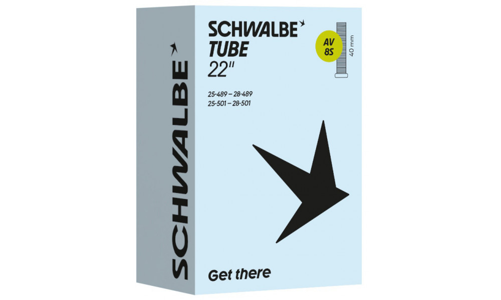 Sisäkumi 22" Schwalbe AV8S 40mm (25/28-489/501) - 1