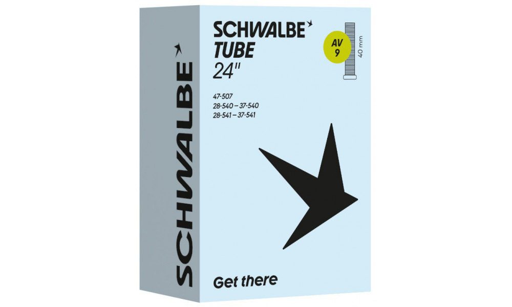 Sisäkumi 24" Schwalbe AV9 40mm (28/47-507/541) - 1