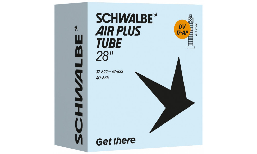 Sisäkumi 28" Schwalbe DV17-AP 40mm Air Plus (37/47-622/635) - 1