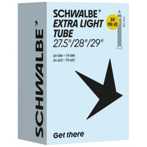 Sisäkumi 29/27.5+" Schwalbe SV19L-EL 60mm Extra Light (54/75-584/622)