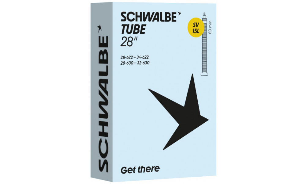 Sisäkumi 27/28" Schwalbe SV15L 80mm (28/34-622/630) 