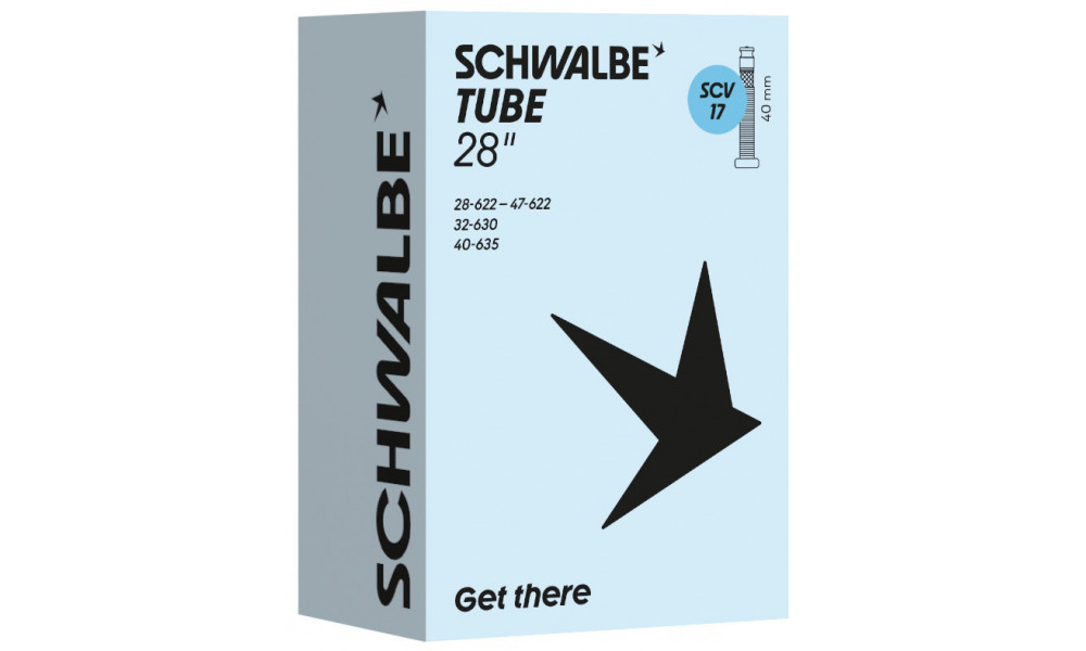 Sisäkumi 28" Schwalbe SCV17 40mm (28/47-622/635) - 1
