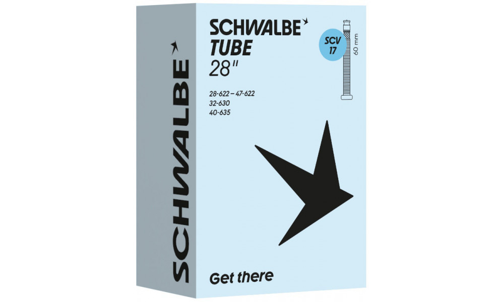 Sisäkumi 28" Schwalbe SCV17 60mm (28/47-622/635) 
