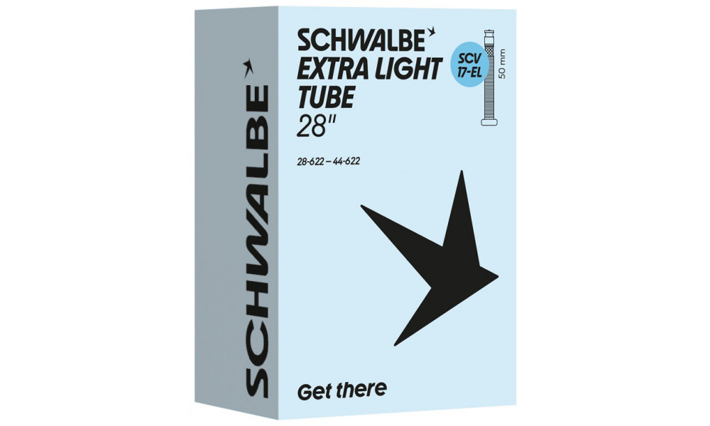 Sisäkumi 28" Schwalbe SCV17-EL 50mm Extra Light (28/44-622) 