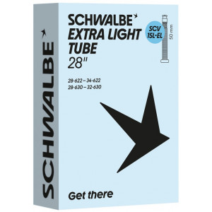 Sisäkumi 27/28" Schwalbe SCV15L-EL 50mm Extra Light (28/34-622/630)
