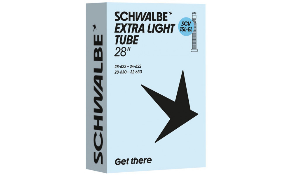 Sisäkumi 27/28" Schwalbe SCV15L-EL 80mm Extra Light (28/34-622/630) 