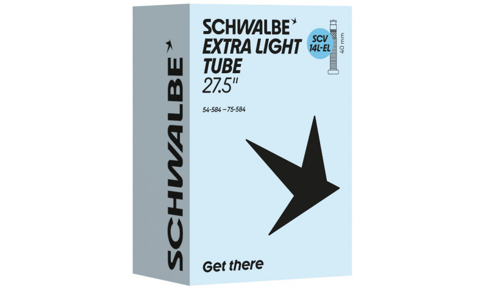 Sisäkumi 27.5+" Schwalbe SCV14L-EL 40mm Extra Light (54/75-584) 