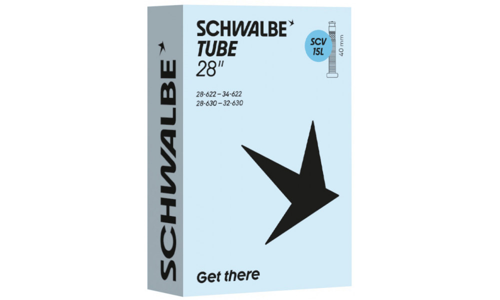 Sisäkumi 27/28" Schwalbe SCV15L 40mm (28/34-622/630) 