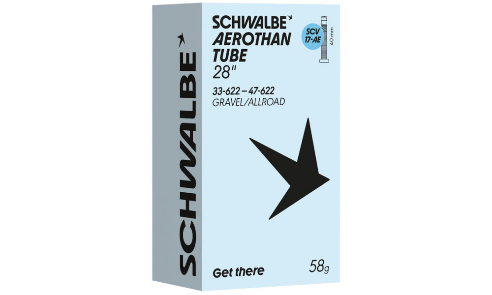 Sisäkumi 28" Schwalbe SCV17-AE Aerothan 40mm (33/47-622) - 1