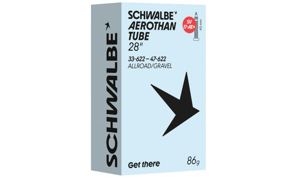 Sisäkumi 28" Schwalbe SV17-AE+ Aerothan 40mm (33/47-622) - 1