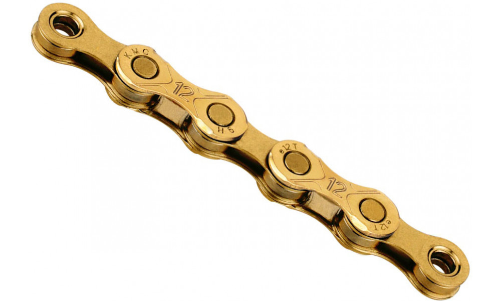 Chain KMC e12 Ti-N Gold 12-speed 130-links 