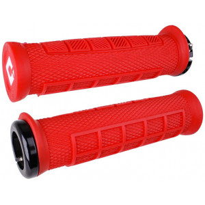 Kädensijat ODI Elite Pro V2.1 Lock On Bright Red-Black