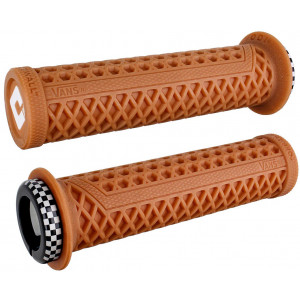 Kädensijat ODI Vans v2.1 Lock-On MTB 135mm White/Gum-Black Checker