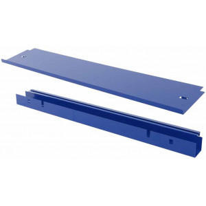 Työpajapöydän osa Cyclus Tools System 500 media board 10 x 100 x 6 cm for perforated wall 720810 blue (720811)