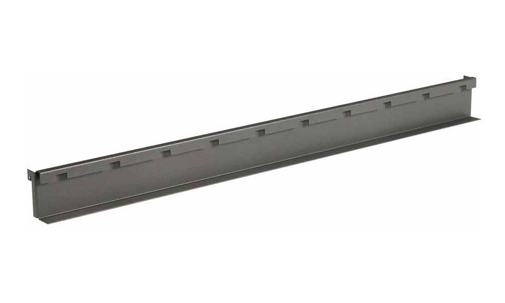 Työpajapöydän osa Cyclus Tools System 500 holding rail for 9 stacking boxes for perforated wall 720810 / 720860 anthracite (7 