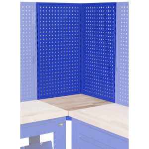 Työpajapöydän osa Cyclus Tools System 500 corner module 89 x 50 x 50 cm for workbench blue (720813)