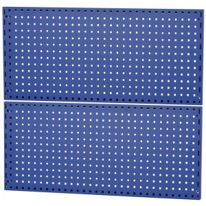 Työpajapöydän osa Cyclus Tools System 500 perforated panel for wall mounting 45 x 100 x 3 cm blue 2 kpl (720820)