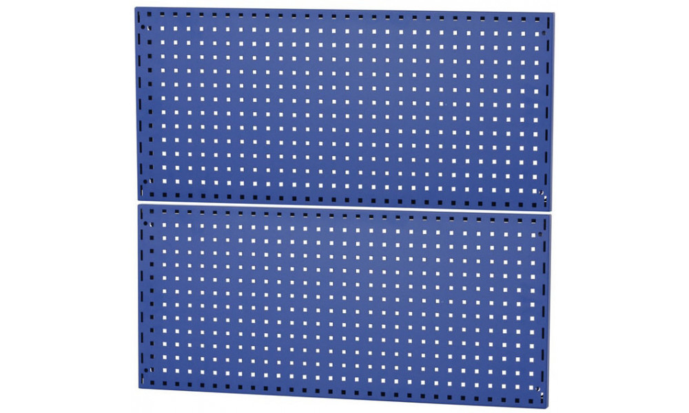 Työpajapöydän osa Cyclus Tools System 500 perforated panel for wall mounting 45 x 100 x 3 cm blue 2 kpl (720820) 