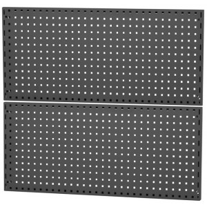 Työpajapöydän osa Cyclus Tools System 500 perforated panel for wall mounting 45 x 100 x 3 cm anthracite 2 kpl (720824)
