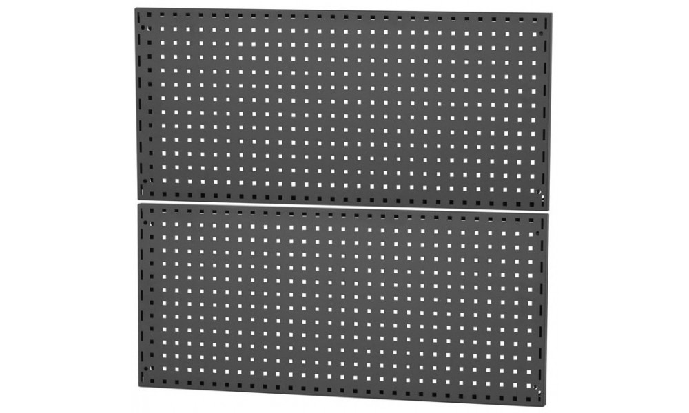 Työpajapöydän osa Cyclus Tools System 500 perforated panel for wall mounting 45 x 100 x 3 cm anthracite 2 kpl (720824) 