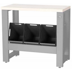 Työpajapöydän osa Cyclus Tools System 500 trash can 25 liters for workbench 720851 anthracite 3 kpl (720855)