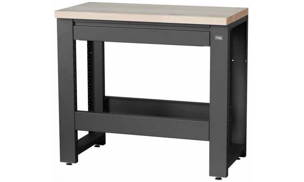 Työpajapöytä Cyclus Tools System 500 89 x 100 x 50 cm with pull-out drawer anthracite (720858) 