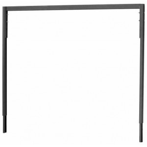 Työpajapöydän osa Cyclus Tools System 500 telescopic tire / frame hanging rail 89 x 100 x 3 cm for wall 720860 (720863)