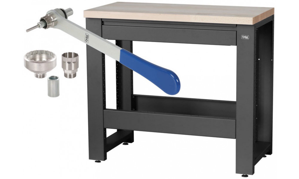 Työpajapöytä Cyclus Tools Ronny System 500 3-piece 89 x 100 x 50 cm anthracite (720888) 