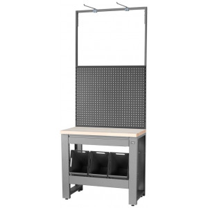 Työpajapöytä Cyclus Tools Gerrit System 500 7-piece 259 x 100 x 50 cm anthracite (720894)