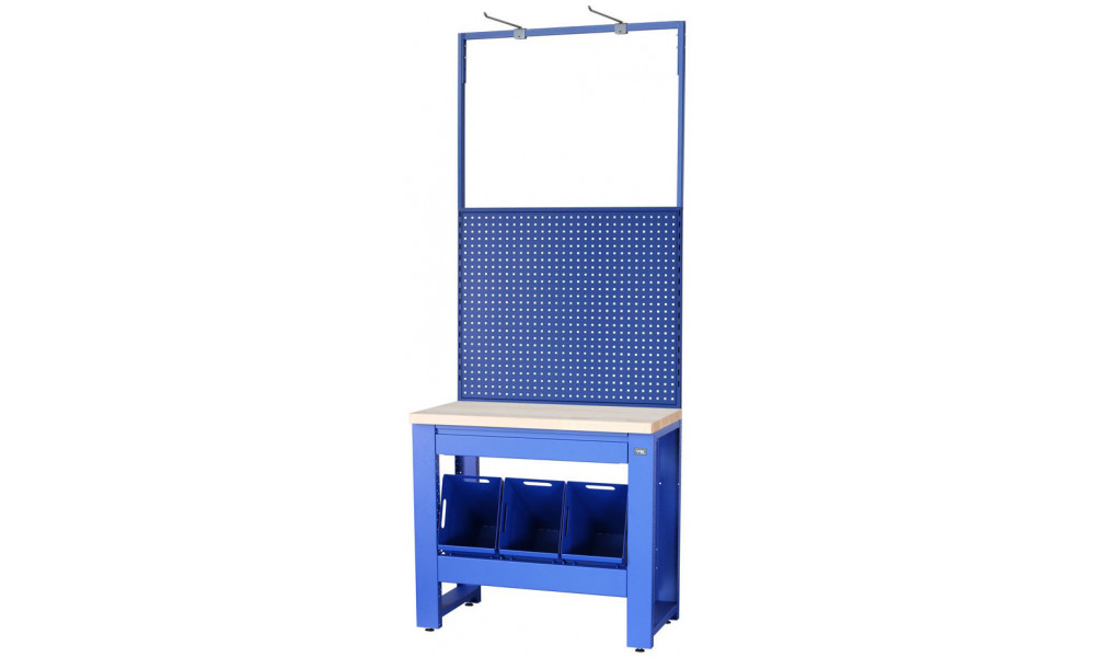 Työpajapöytä Cyclus Tools Gerrit System 500 7-piece 259 x 100 x 50 cm blue (720895) 
