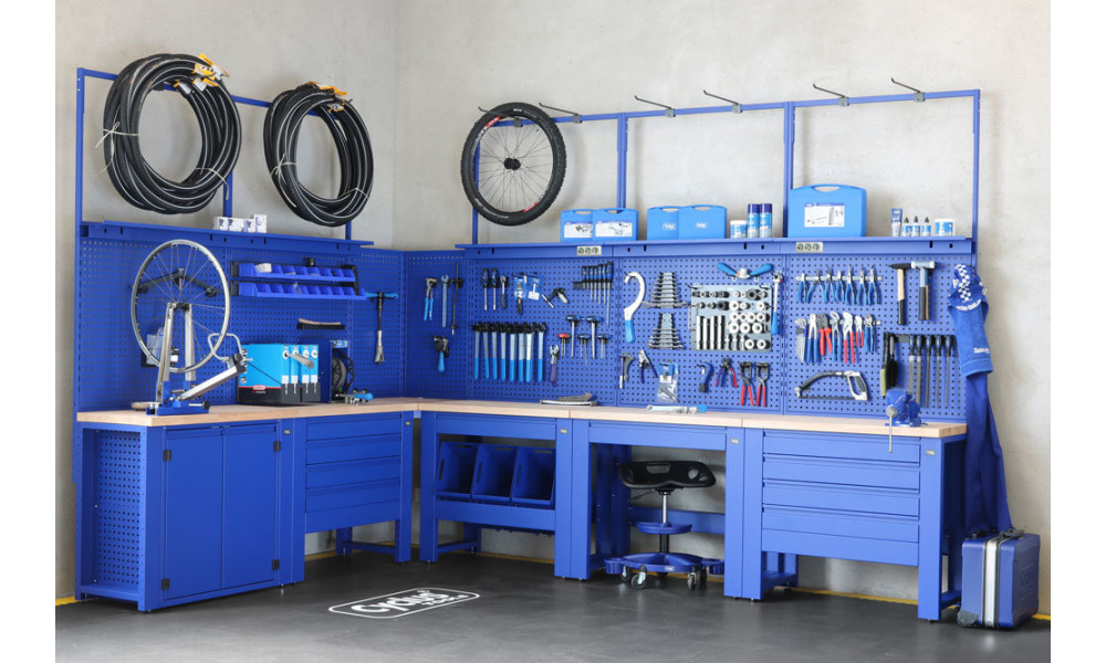 Työpajapöytä Cyclus Tools Ralf System 500 37-piece 259 x 500 x 50 cm blue (720897) - 2