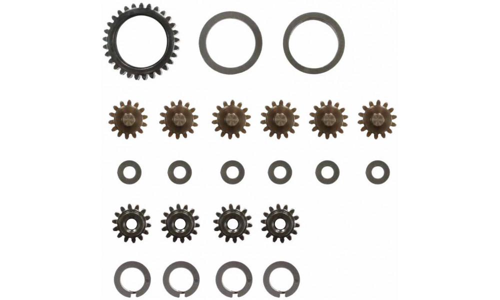 Työkalun osien sarja Cyclus Tools cogwheels and bearings for dual disc mount facing tool 720236 (720967) 