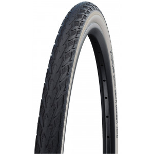 Rengas 26" Schwalbe Delta Cruiser Plus HS431 Active Wired 37-590 / 26x1 3/8 Whitewall Reflex