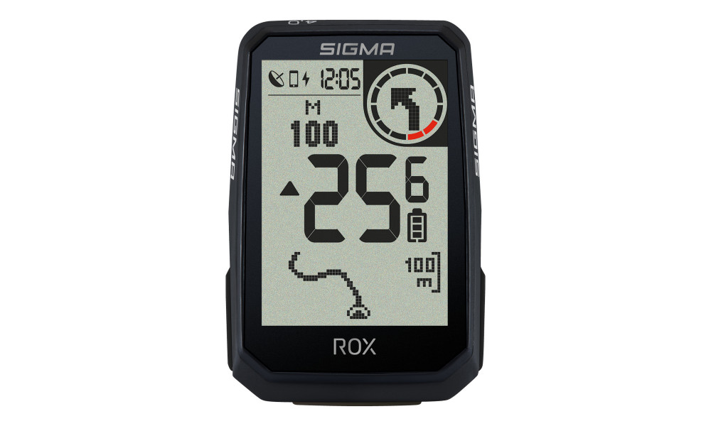 Pyörätietokone SIGMA ROX 4.0 Endurance GPS Black HR Set - 2