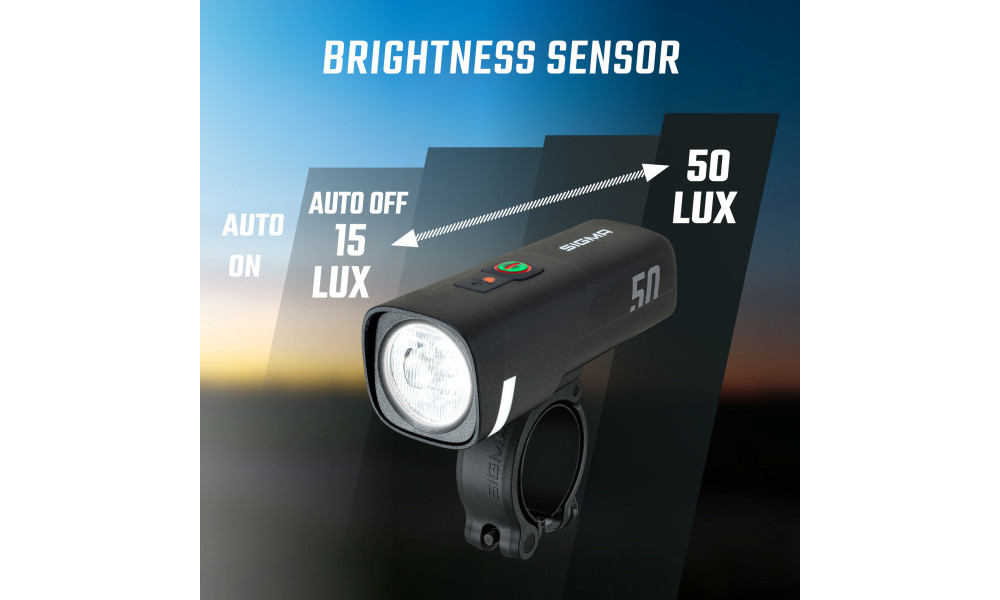 Valosarja Sigma Aura 50 + Hiro 10 USB - 10