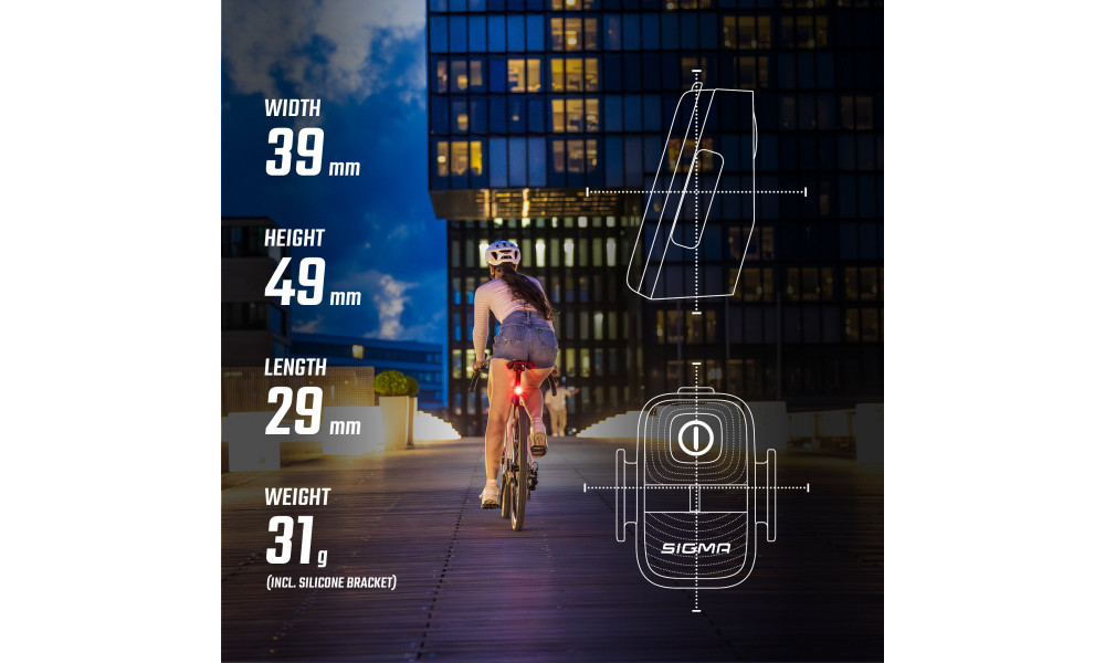 Valosarja Sigma Buster 150 + Nyte 10 USB - 6